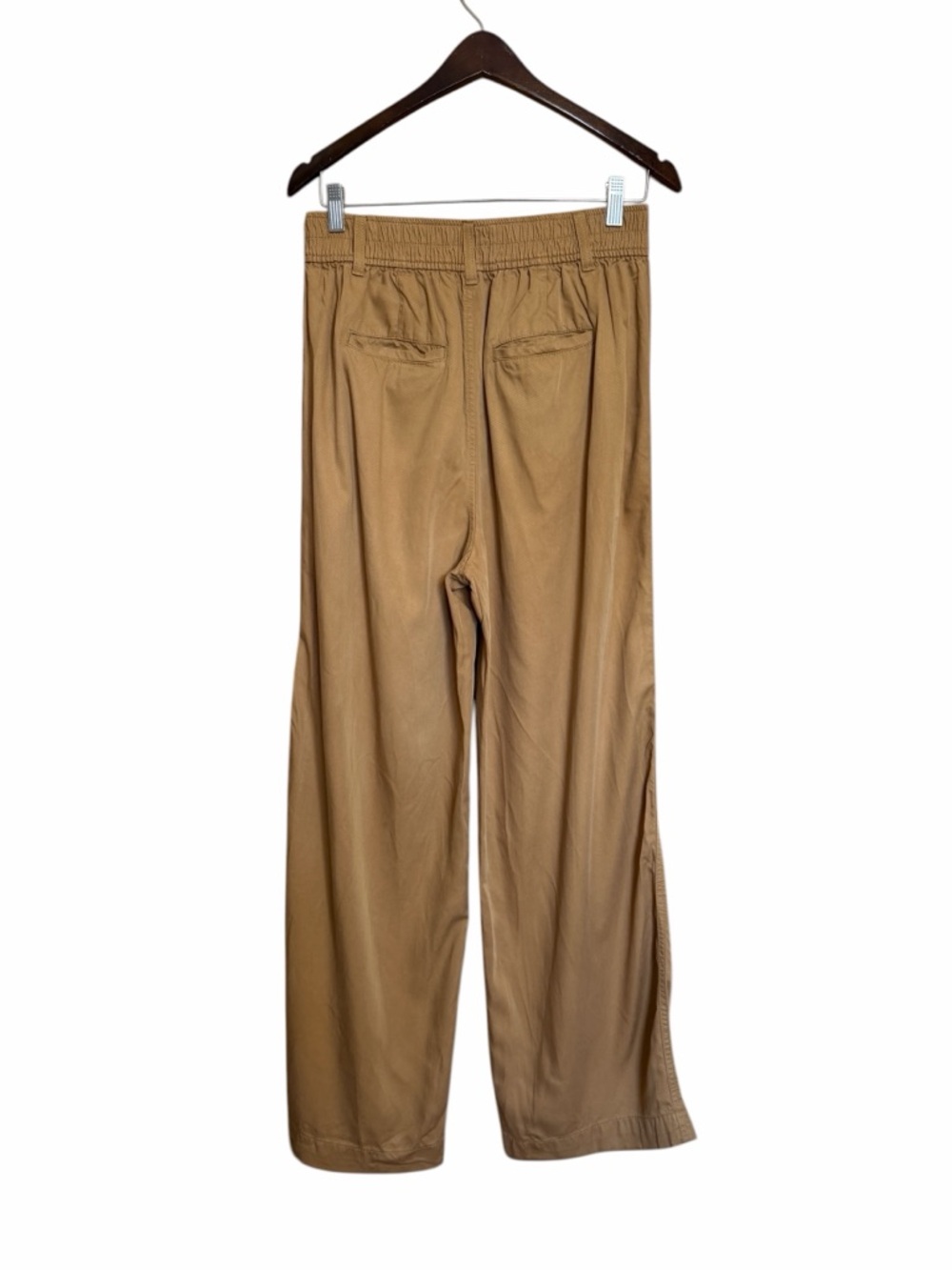 Madewell High-Rise Wide-Leg Pants in Brown Acorn Size 8 #2158 - Picture 4 of 5